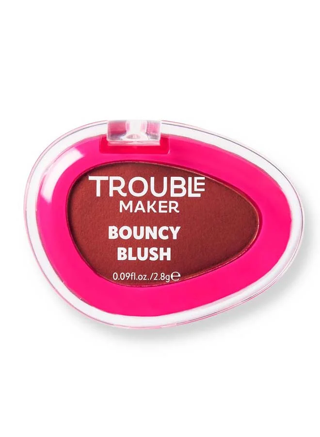صانع المتاعب Bouncy Blush Stain Rebound Red